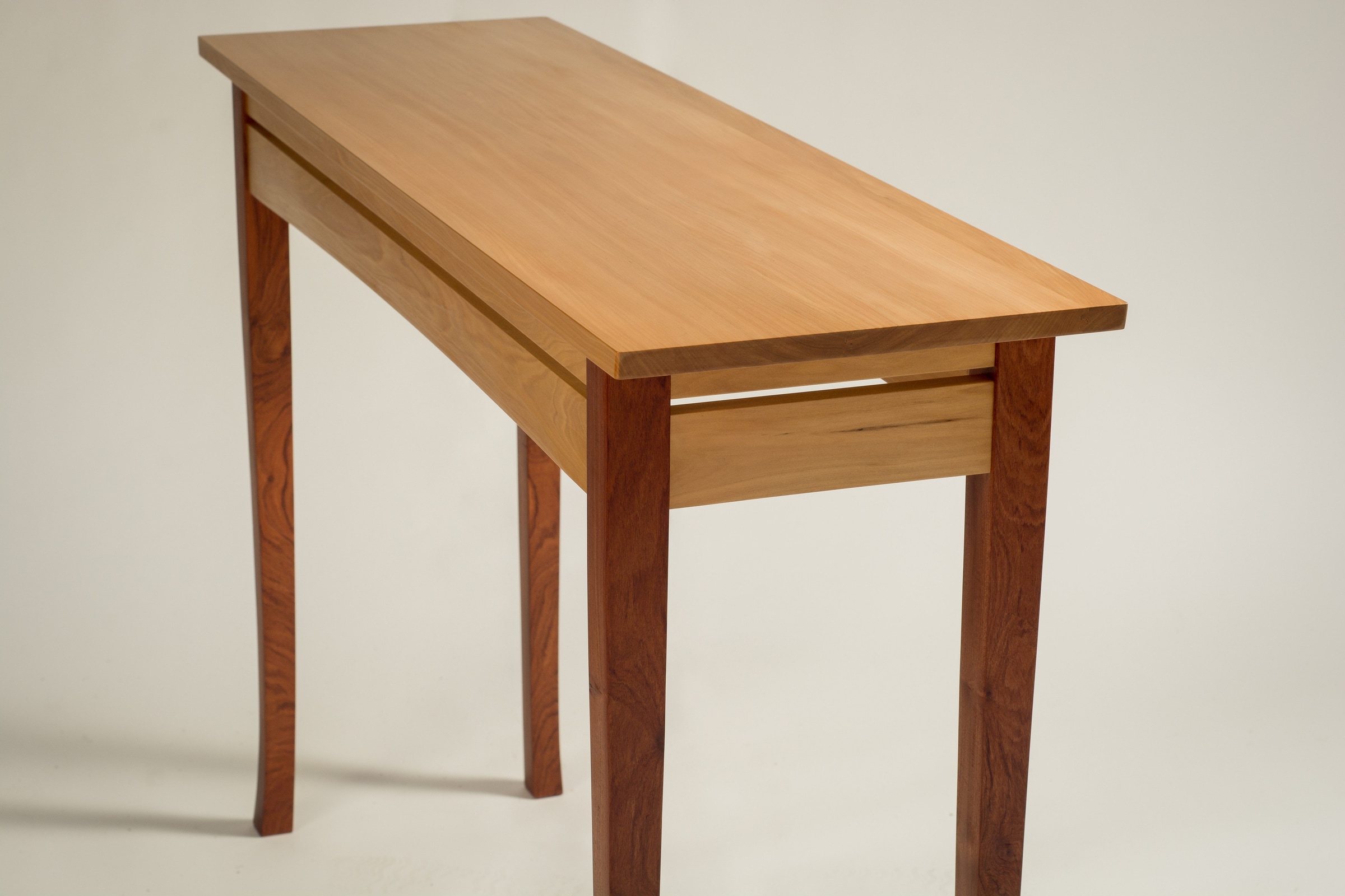 Side view of the WF06 Hallway Table